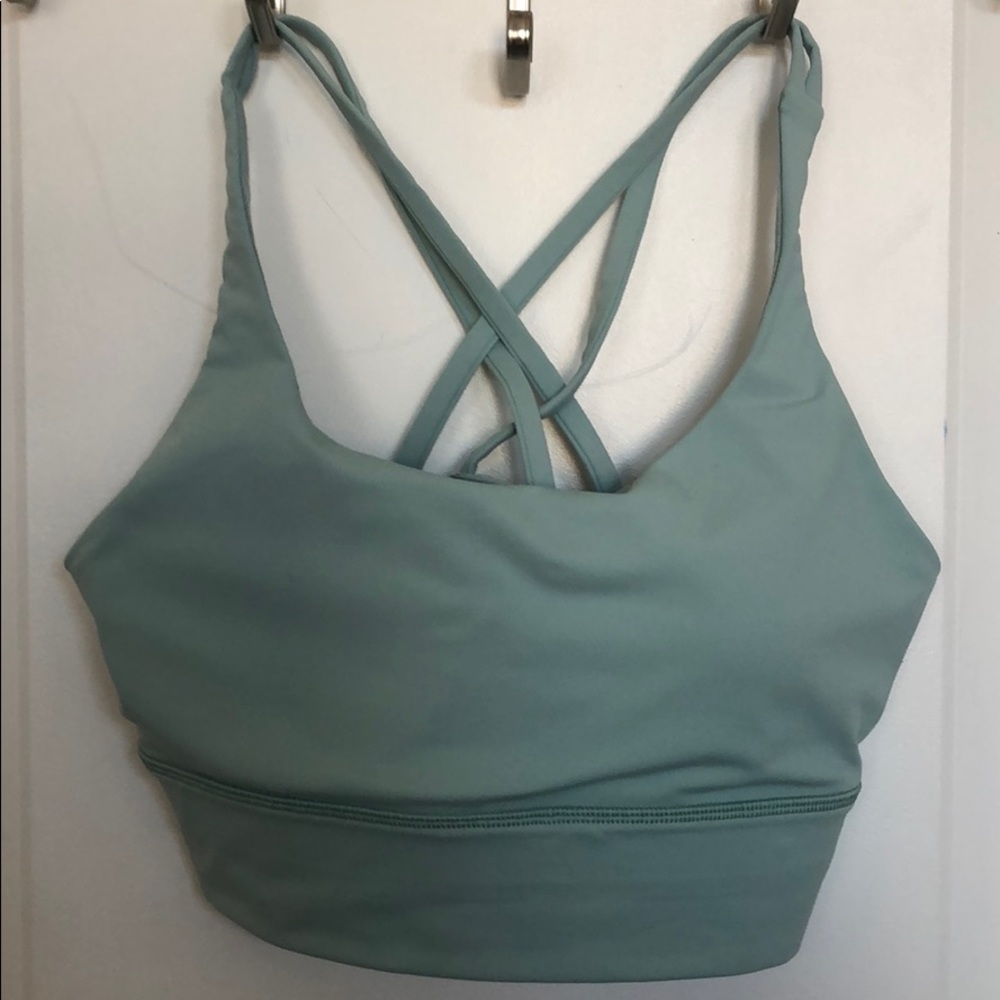 Lululemon energy long line sports bra